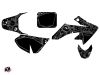 Honda 50 CRF Dirt Bike Zombies Dark Graphic Kit Black