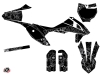 KTM 50 SX Dirt Bike Zombies Dark Graphic Kit Black
