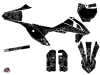 Kit Déco Moto Cross Zombies Dark KTM 50 SX Noir