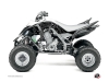 Yamaha 660 Raptor ATV Zombies Dark Graphic Kit Black