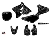 Suzuki 85 RM Dirt Bike Zombies Dark Graphic Kit Black