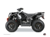 Polaris Scrambler 850-1000 XP ATV Zombies Dark Graphic Kit Black