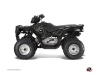 Polaris 90 Sportsman ATV Zombies Dark Graphic Kit Black