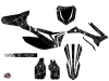 Kit Déco Moto Cross Zombies Dark TM MX 125 Noir