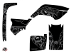 Yamaha Breeze ATV Zombies Dark Graphic Kit Black