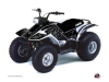 Yamaha Breeze ATV Zombies Dark Graphic Kit Black