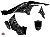 Can Am DS 450 ATV Zombies Dark Graphic Kit Black
