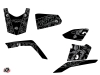 Suzuki King Quad 400 ATV Zombies Dark Graphic Kit Black