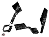 Kit Déco Quad Zombies Dark Can Am Outlander 400 MAX Noir