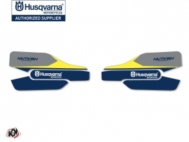 Graphic Kit Hand Guards Stickers Orbit Dirt Bike Husqvarna TE-FE Grey