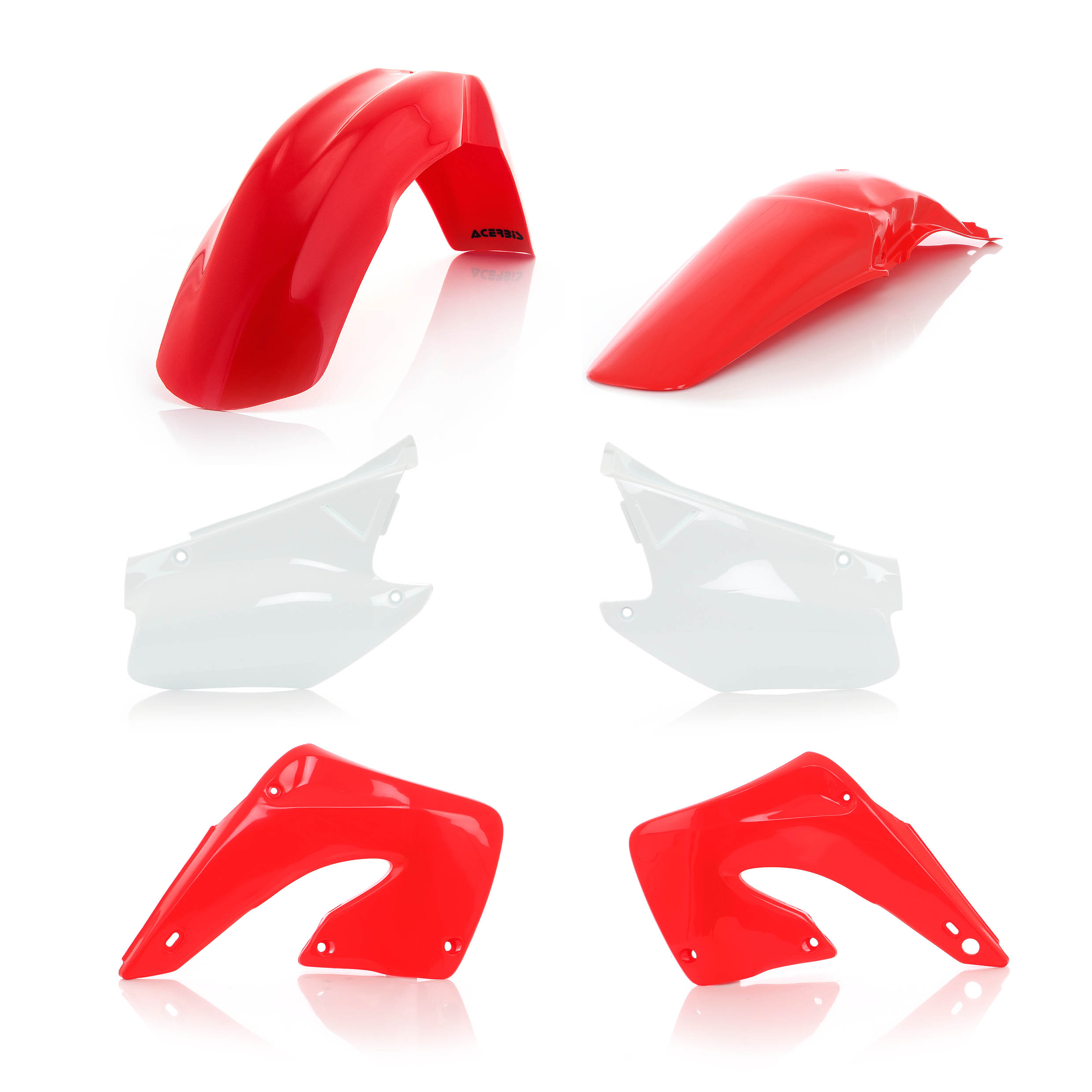 Plastics Kit ACERBIS Dirt Bike HONDA CR 250 R 2T Replica 2000 Kutvek Kit graphik