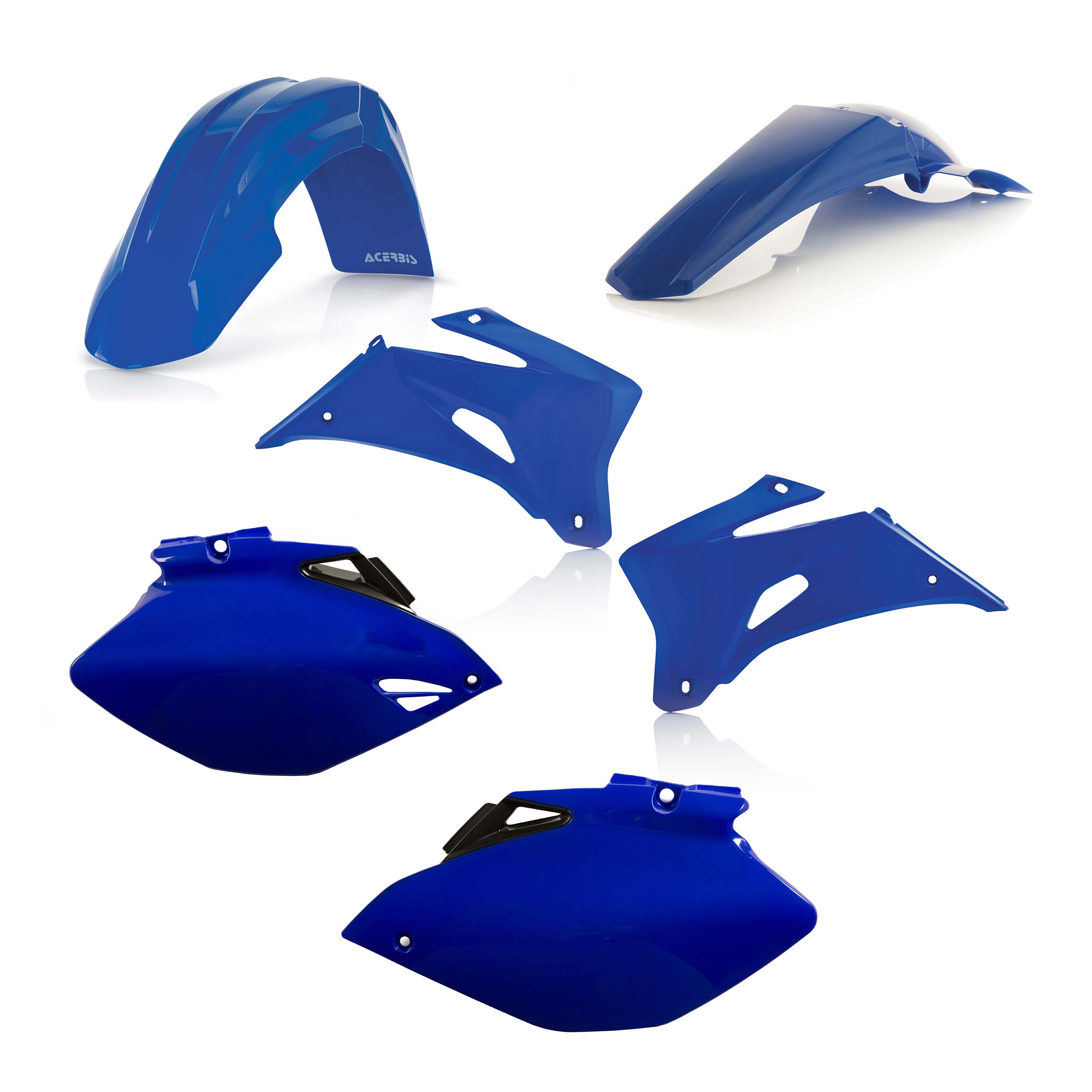 Kit Plastiques ACERBIS Moto Cross YAMAHA YZF 250 Bleu 2009