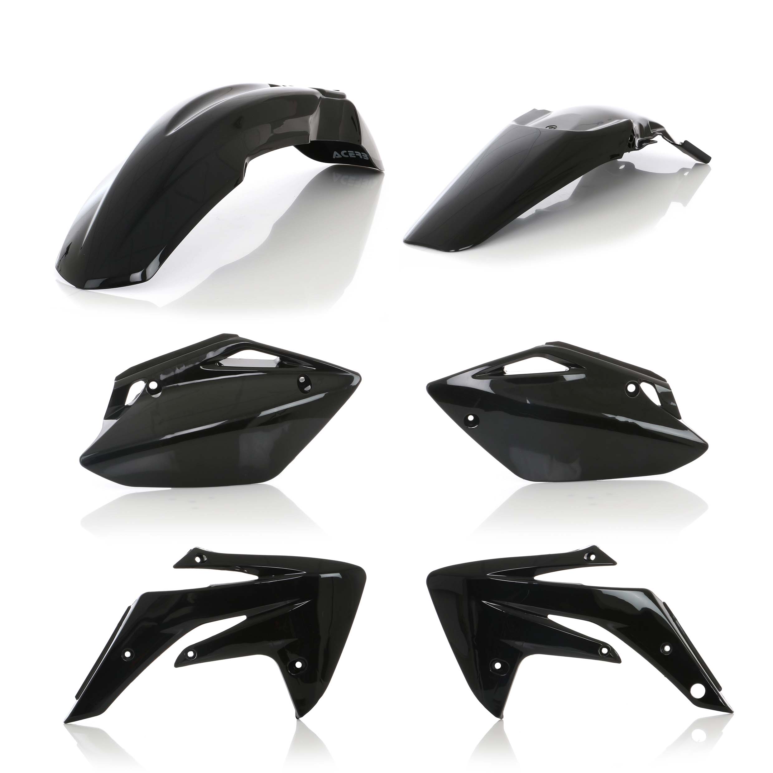 Kit Plastiques ACERBIS Moto Cross HONDA CRF 150 R Noir 2007