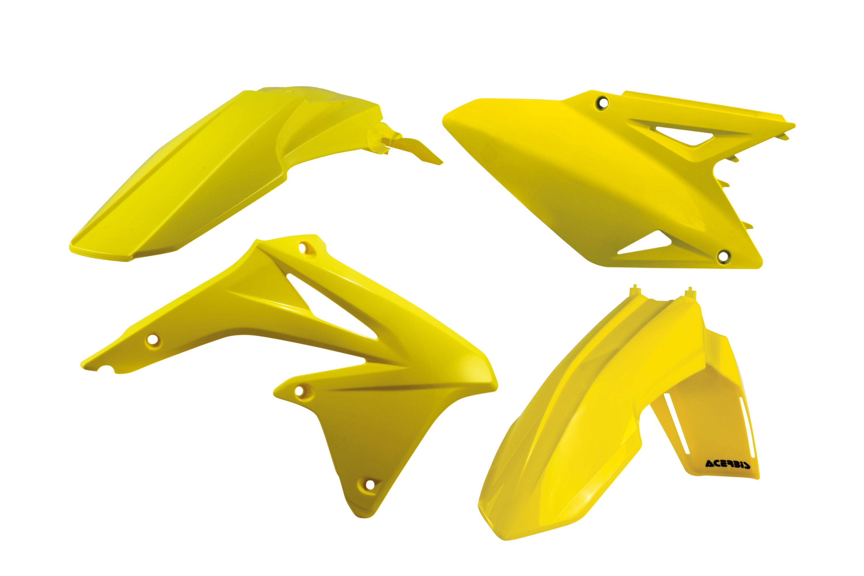 Plastics Kit ACERBIS Dirt Bike SUZUKI RM-Z 450 Yellow 2010