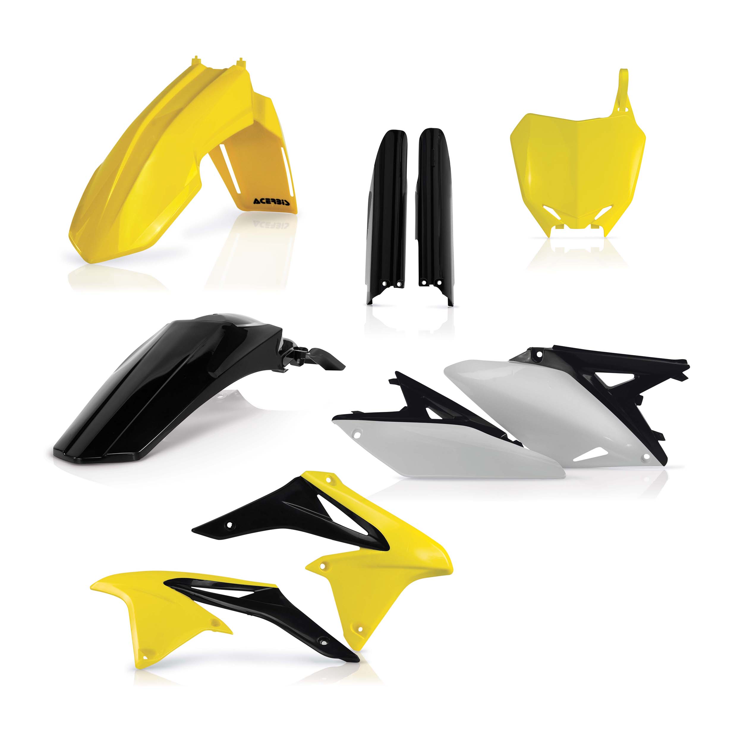 Plastics Kit ACERBIS Dirt Bike SUZUKI RM-Z 250 Replica 2015 FULL