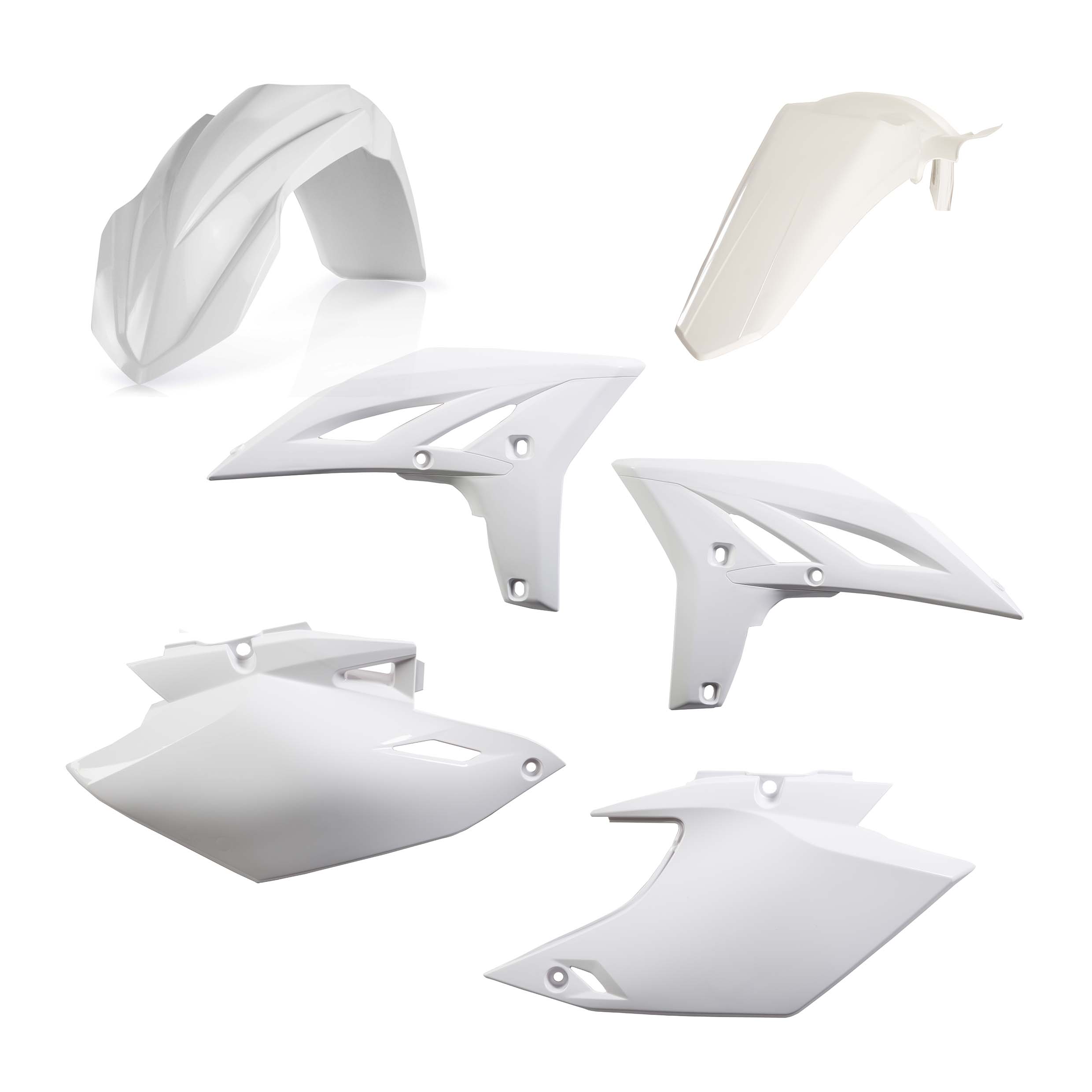 Plastics Kit ACERBIS Dirt Bike YAMAHA WRF 450 White 2015