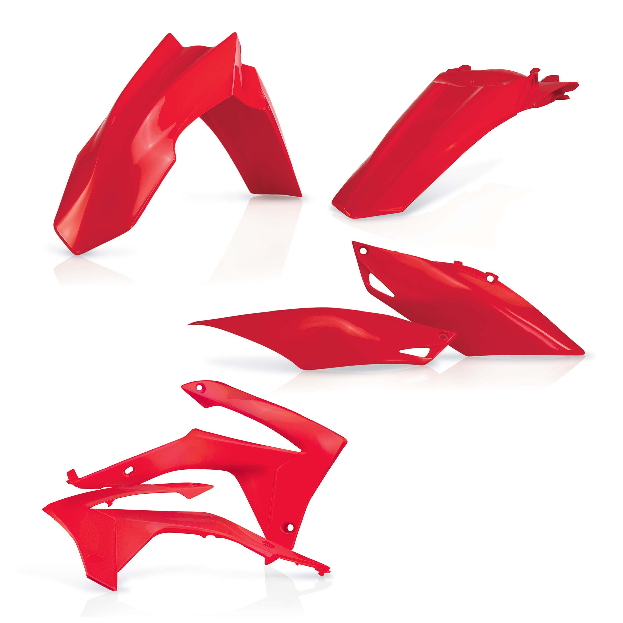 Plastics Kit ACERBIS Dirt Bike HONDA CRF 250 R Red 2016