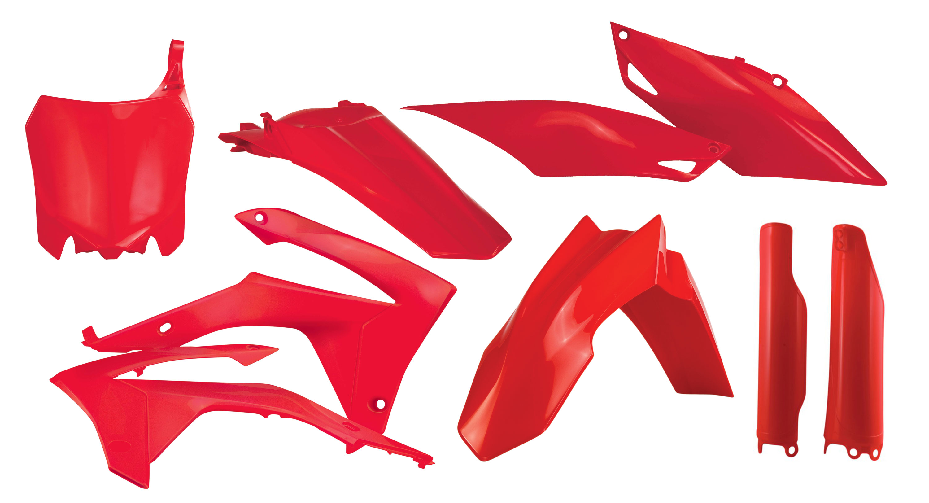 Plastics Kit ACERBIS Dirt Bike HONDA CRF 450 R Red 2016 FULL