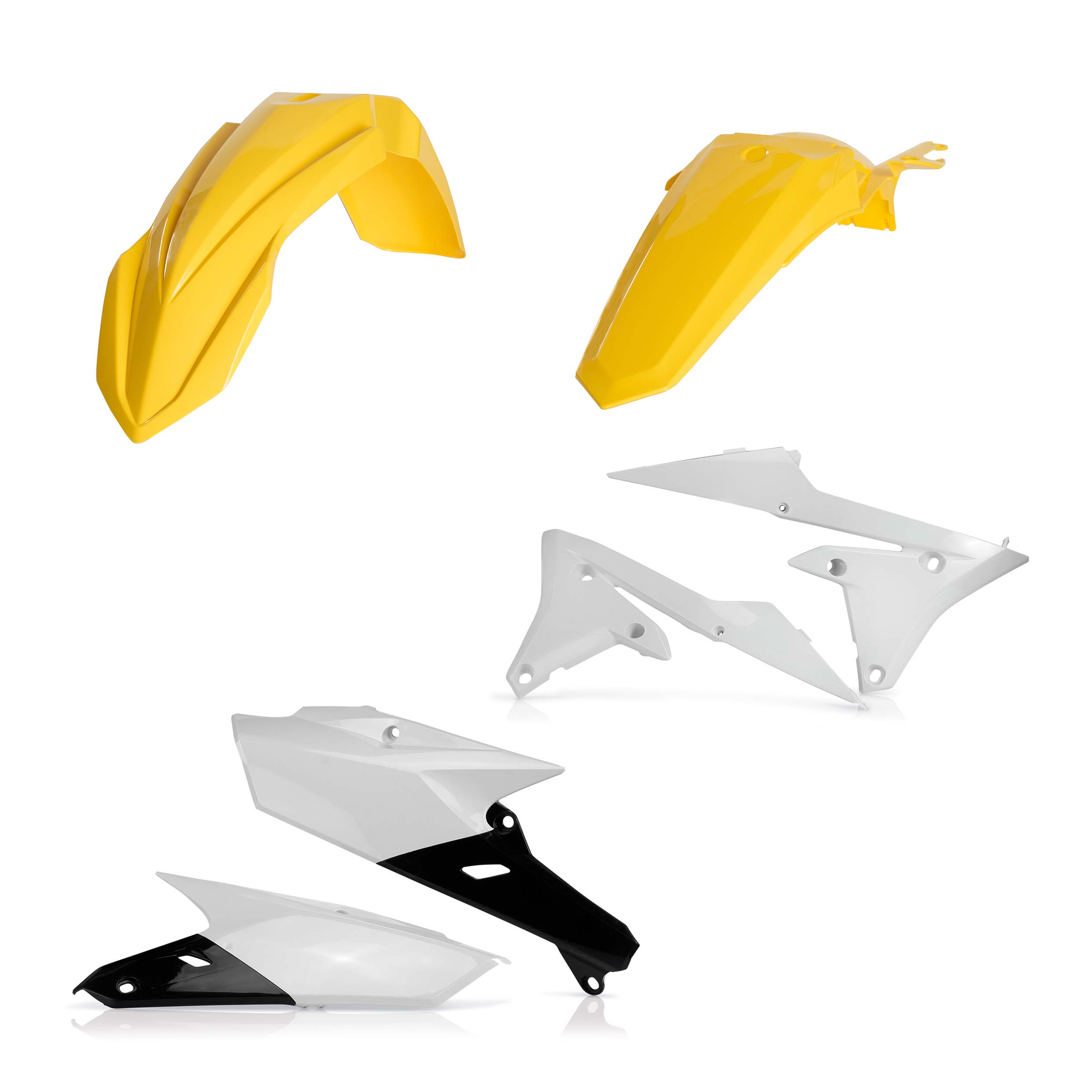 Plastics Kit ACERBIS Dirt Bike YAMAHA YZF 250 Yellow 2016