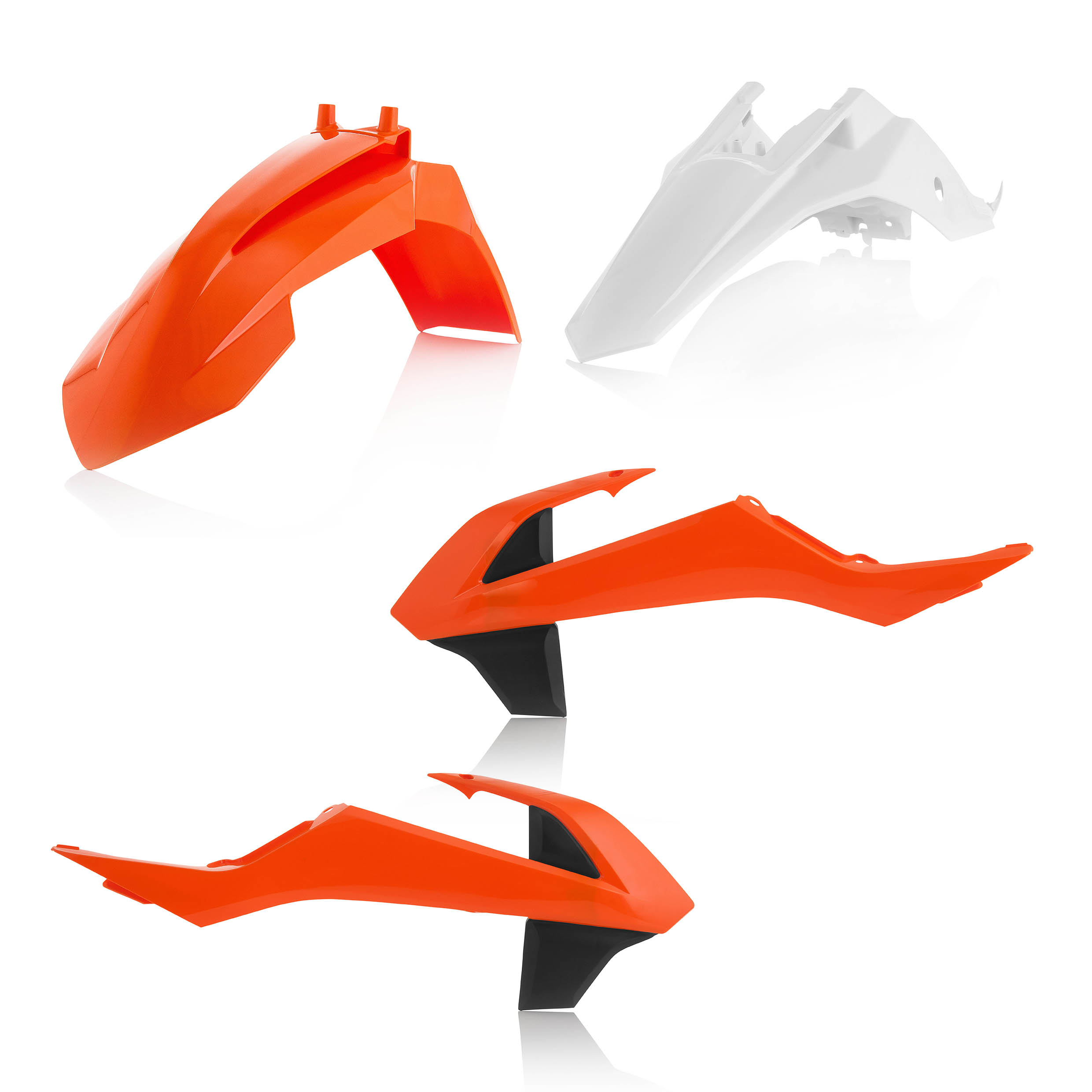 Plastics Kit ACERBIS Dirt Bike KTM SX 65 Orange blue 2017