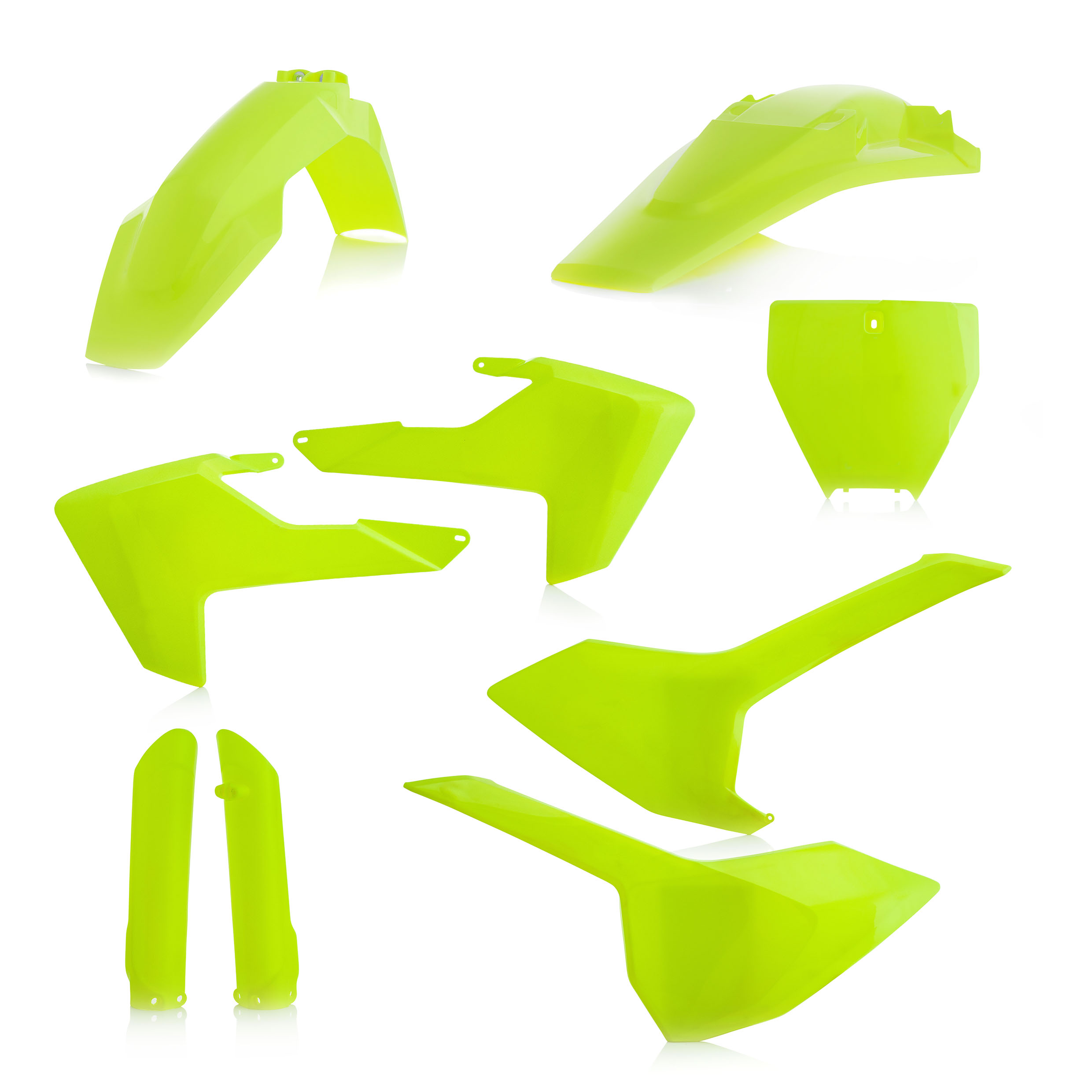 Kit Plastiques ACERBIS Moto Cross HUSQVARNA FC 250 Jaune 2017