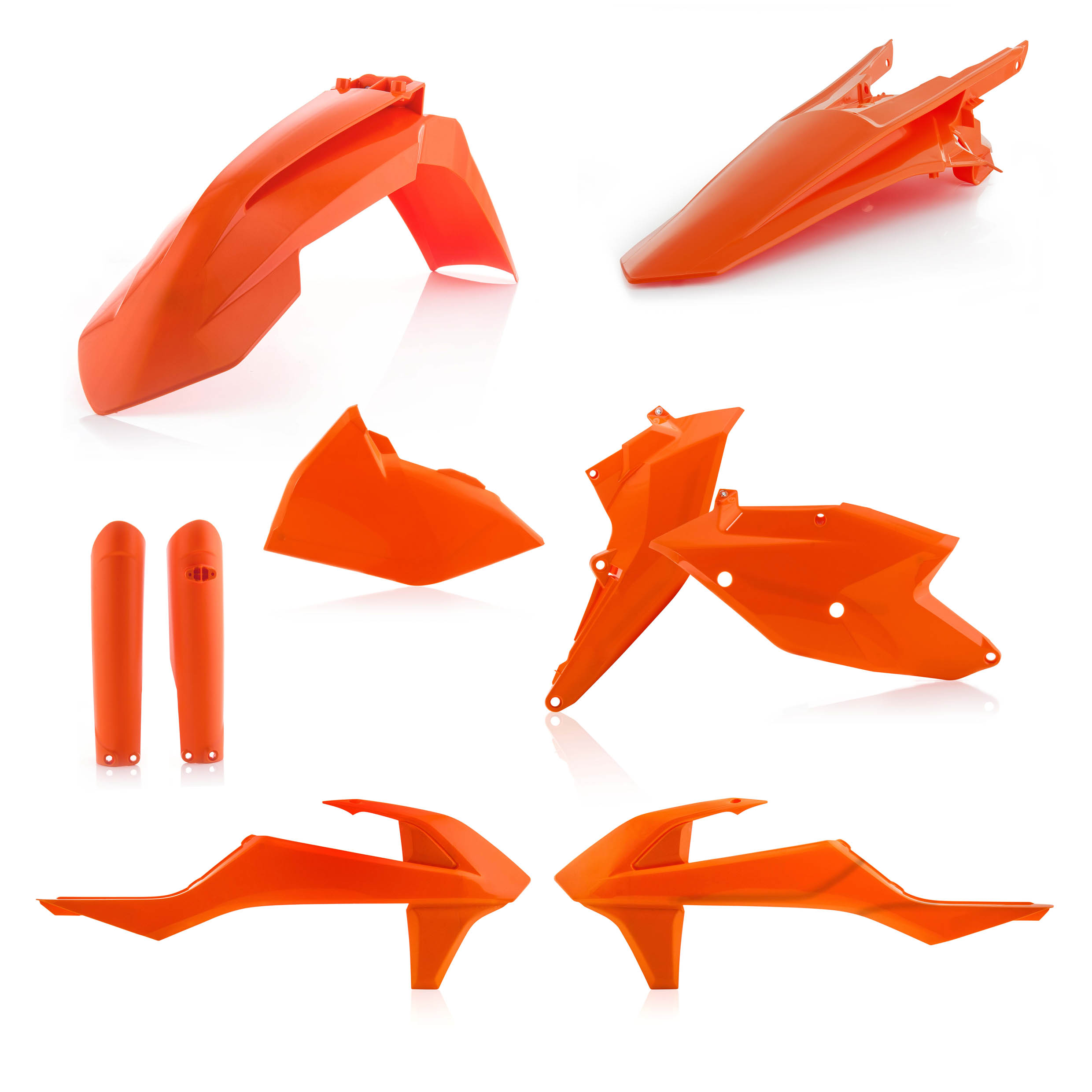 Kit Plastiques ACERBIS Moto Cross KTM EXC-F 525 Orange 2018 FULL