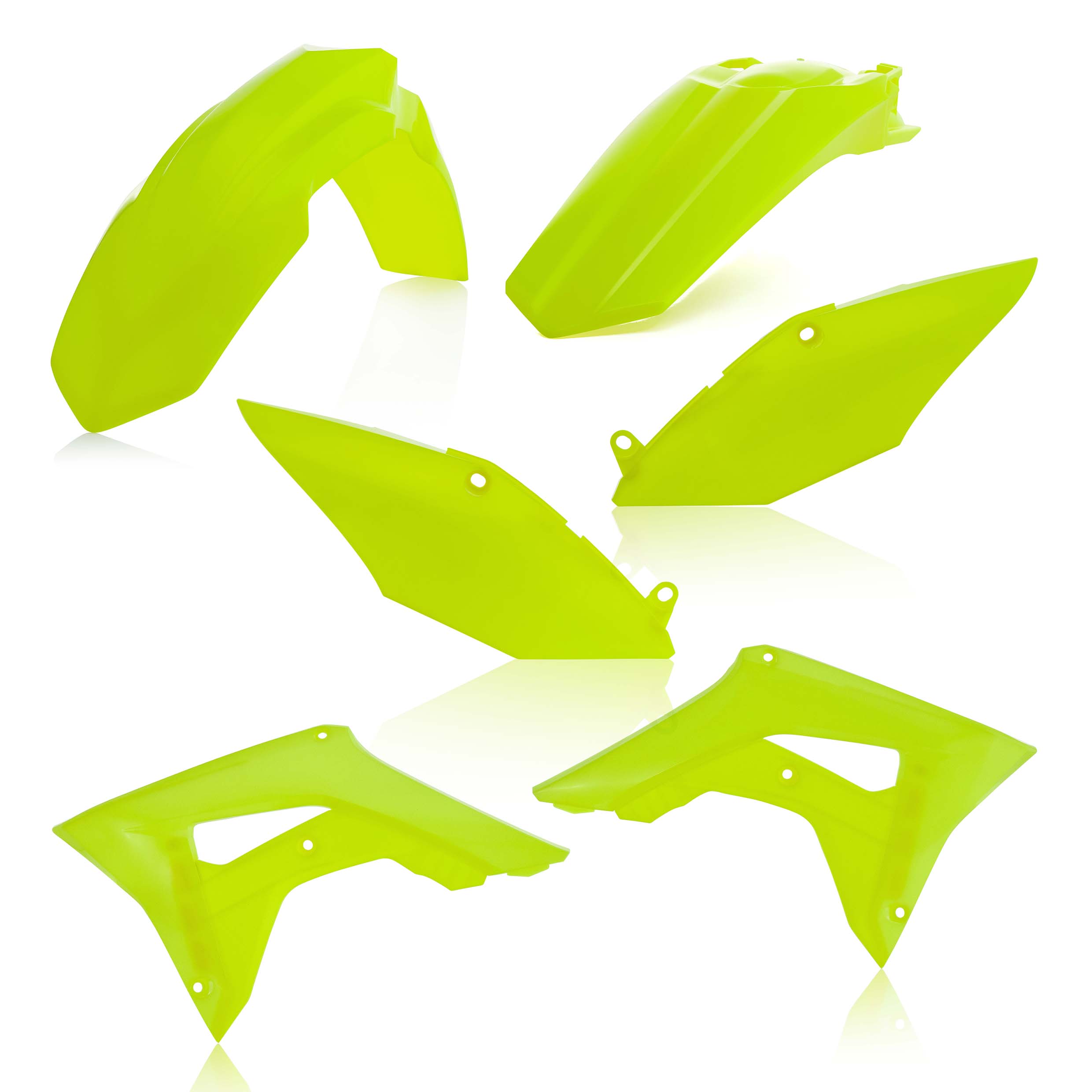 Plastics Kit ACERBIS Dirt Bike HONDA CRF 250 R Yellow 2018