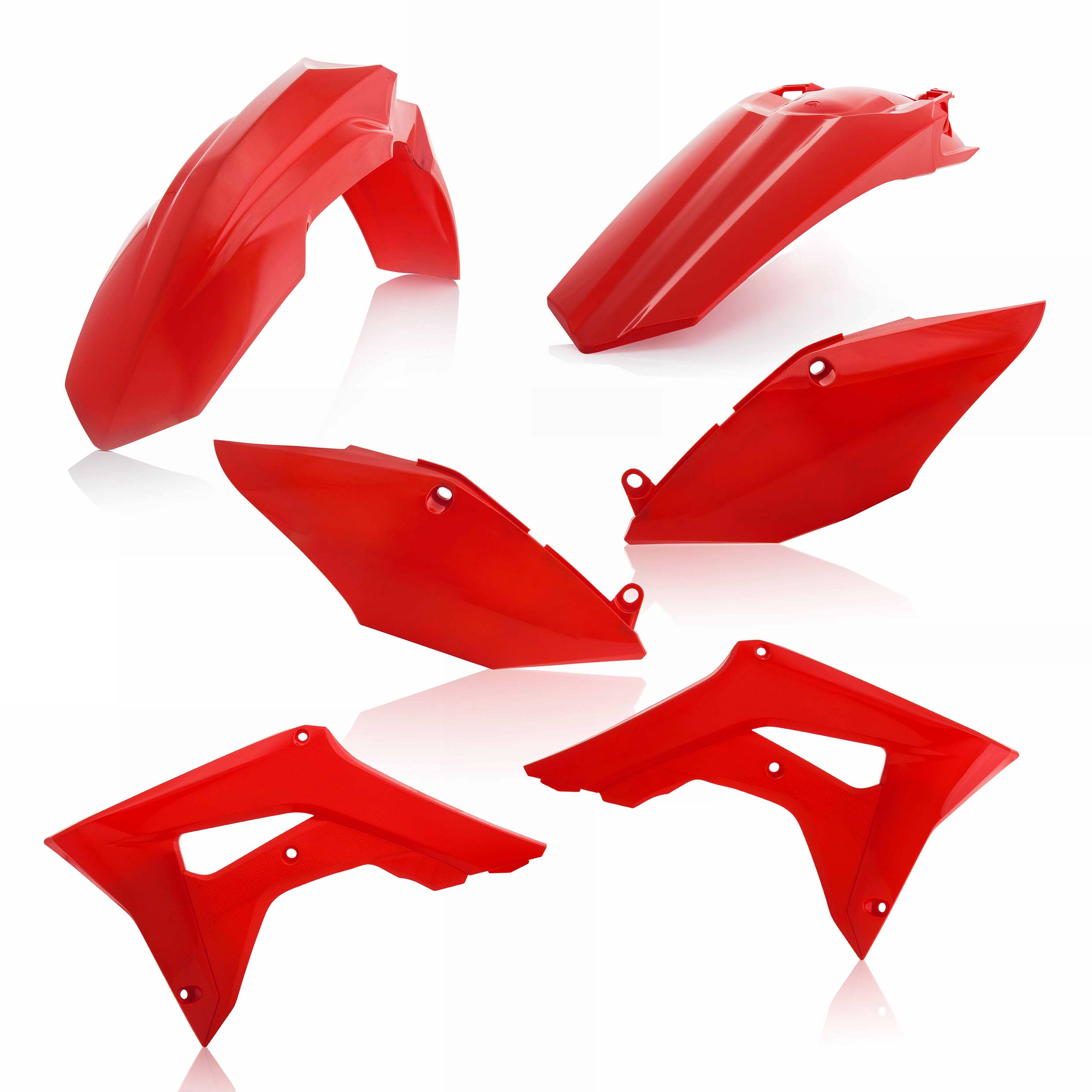 Plastics Kit ACERBIS Dirt Bike HONDA CRF 450 R Red 2017