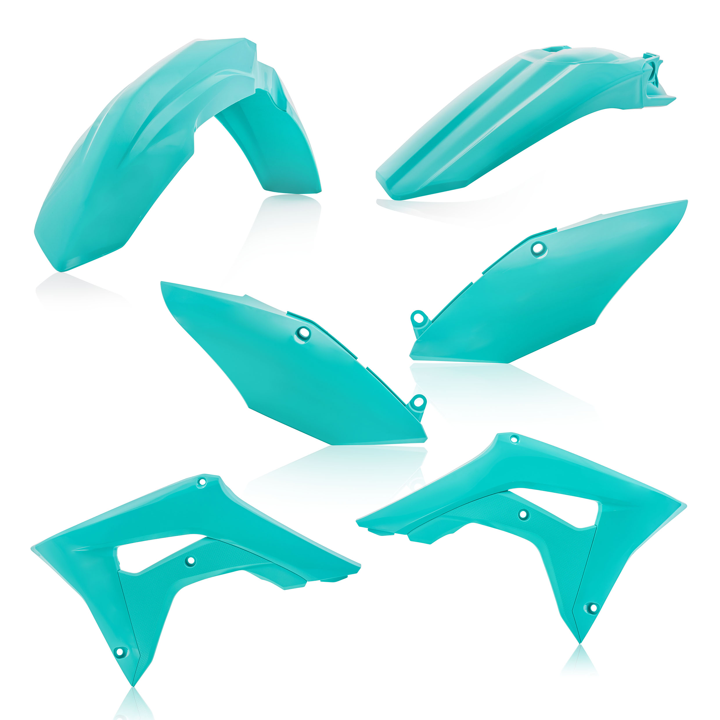 Plastics Kit ACERBIS Dirt Bike HONDA CRF 250 R Green 2018 Kutvek Kit