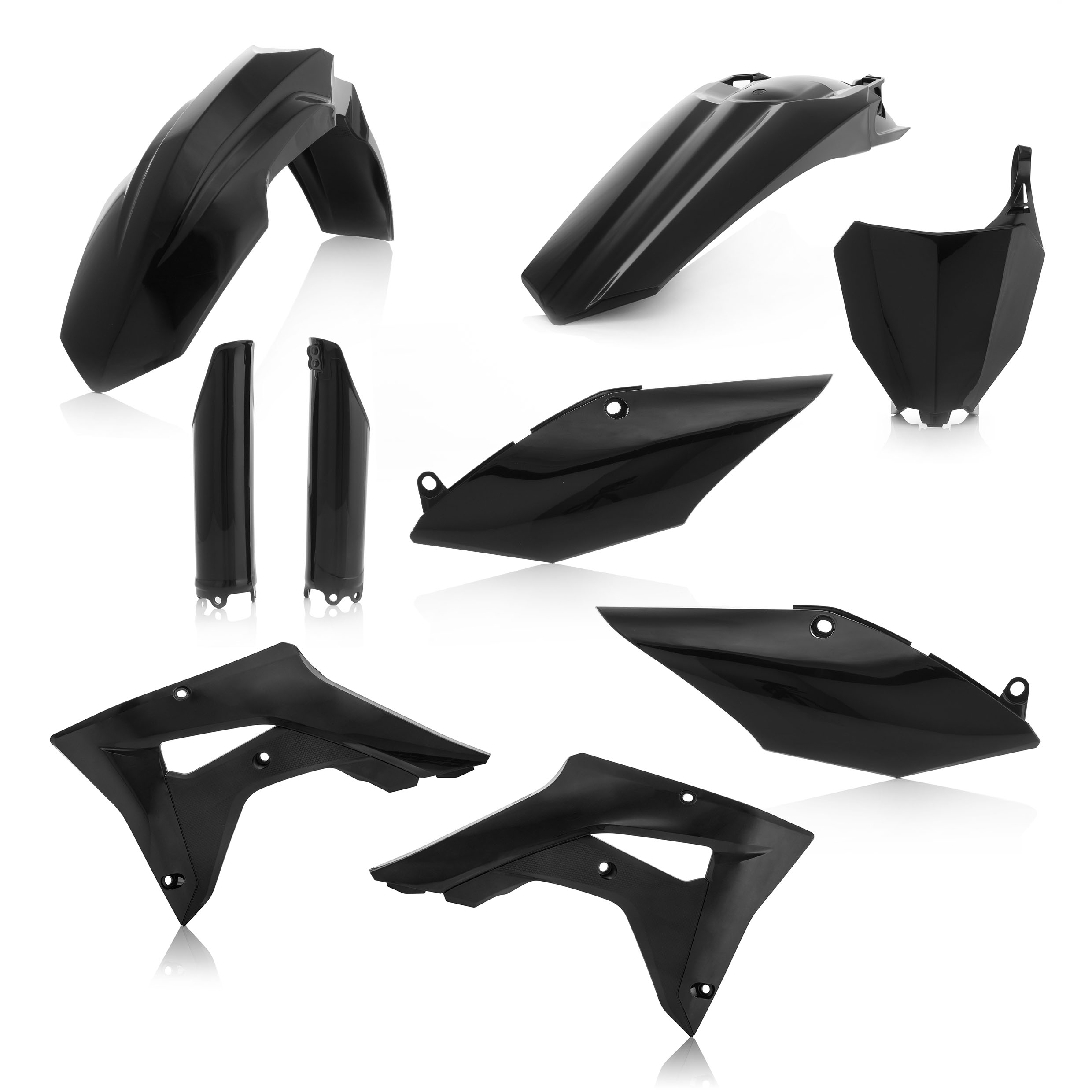 Kit Plastiques ACERBIS Moto Cross HONDA CRF 450 RX Noir 2018 FULL
