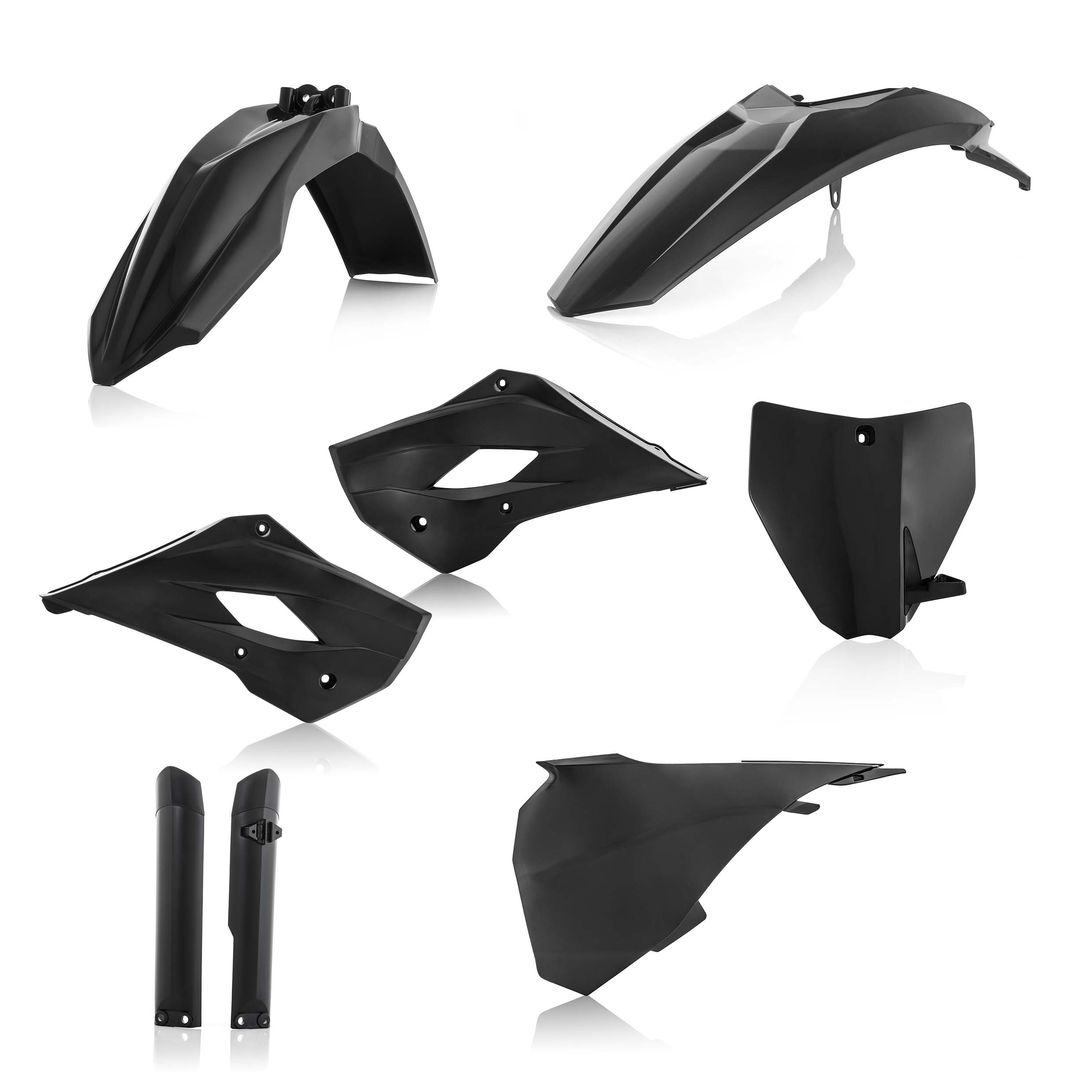 Plastics Kit ACERBIS Dirt Bike HUSQVARNA TC 85 Black 2017 FULL