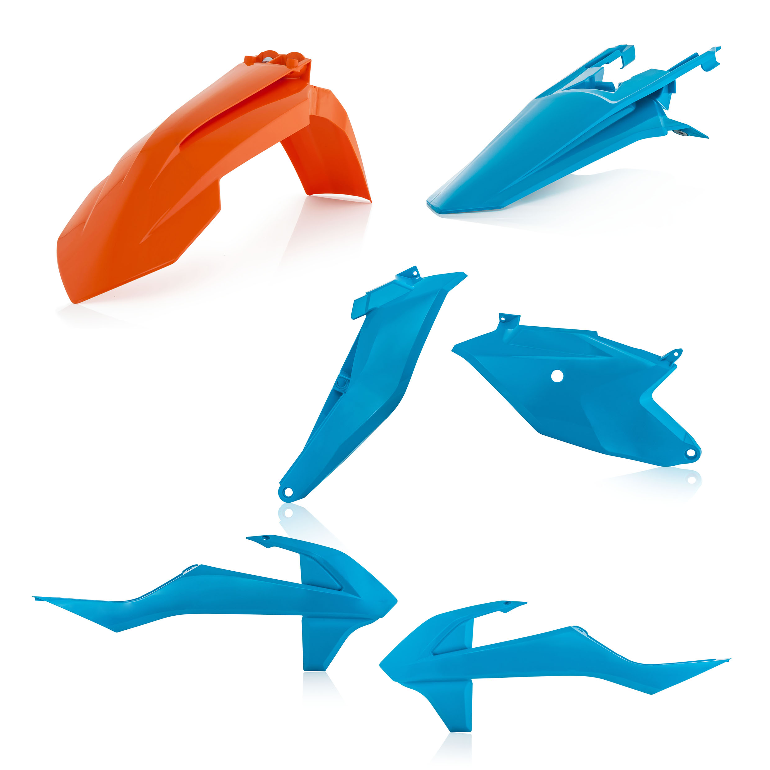 Kit Plastiques ACERBIS Moto Cross KTM SX 85 Orange bleu 2018