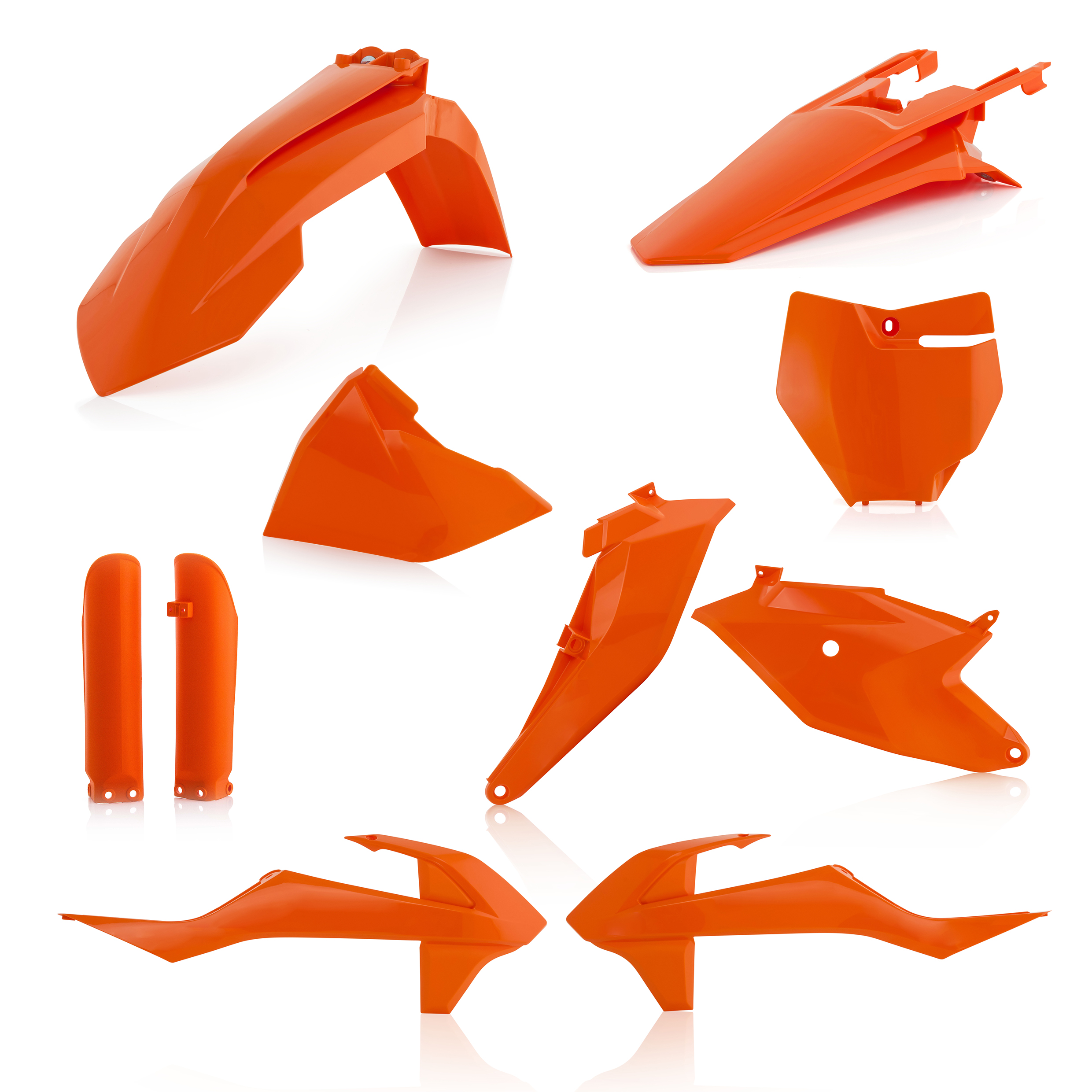 Plastics Kit ACERBIS Dirt Bike KTM SX 85 Orange 2018 FULL Kutvek Kit