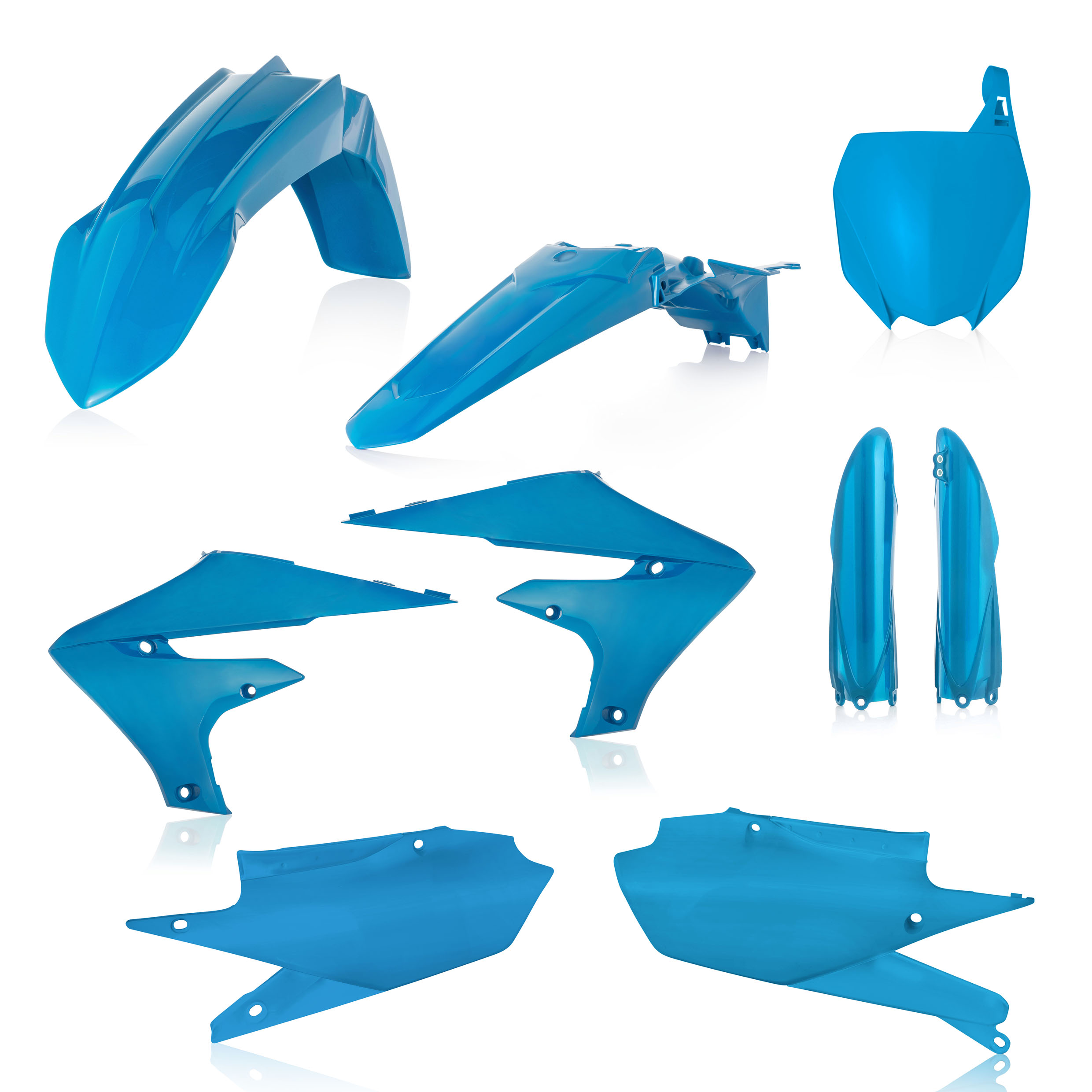 Plastics Kit ACERBIS Dirt Bike YAMAHA YZF 450 Blue 2018 FULL