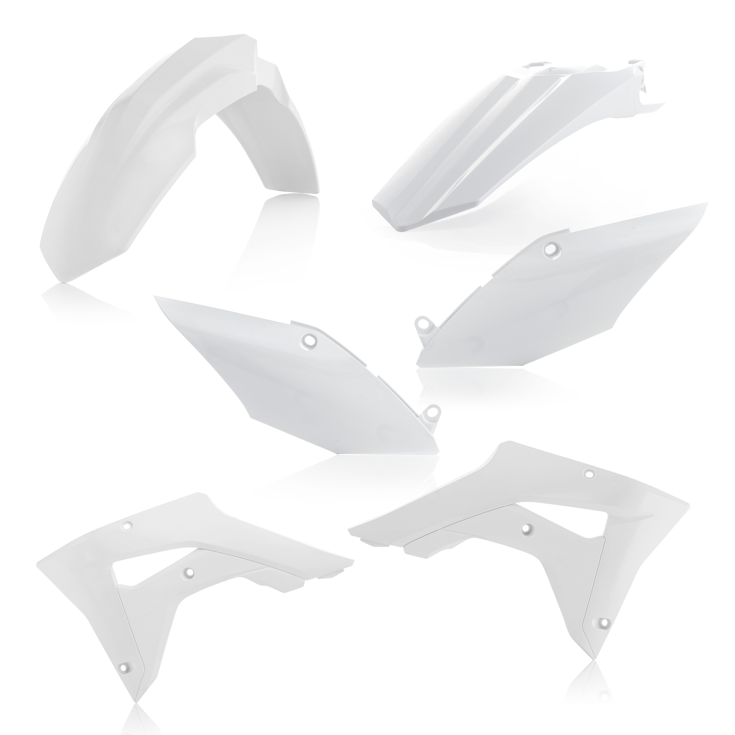Plastics Kit ACERBIS Dirt Bike HONDA CRF 250 RX White 2019