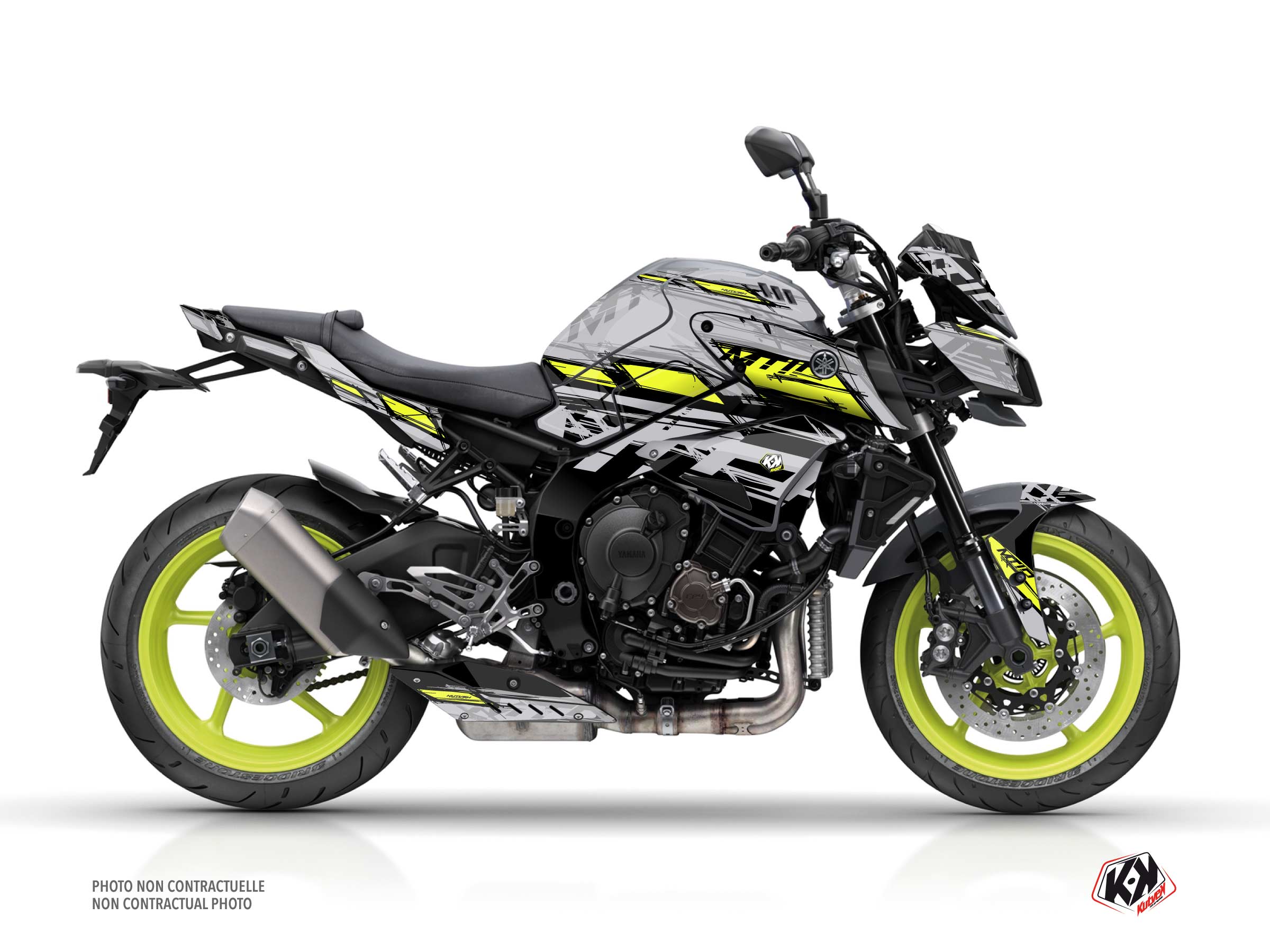 Kit Déco Moto Channel Yamaha MT 10 Jaune 