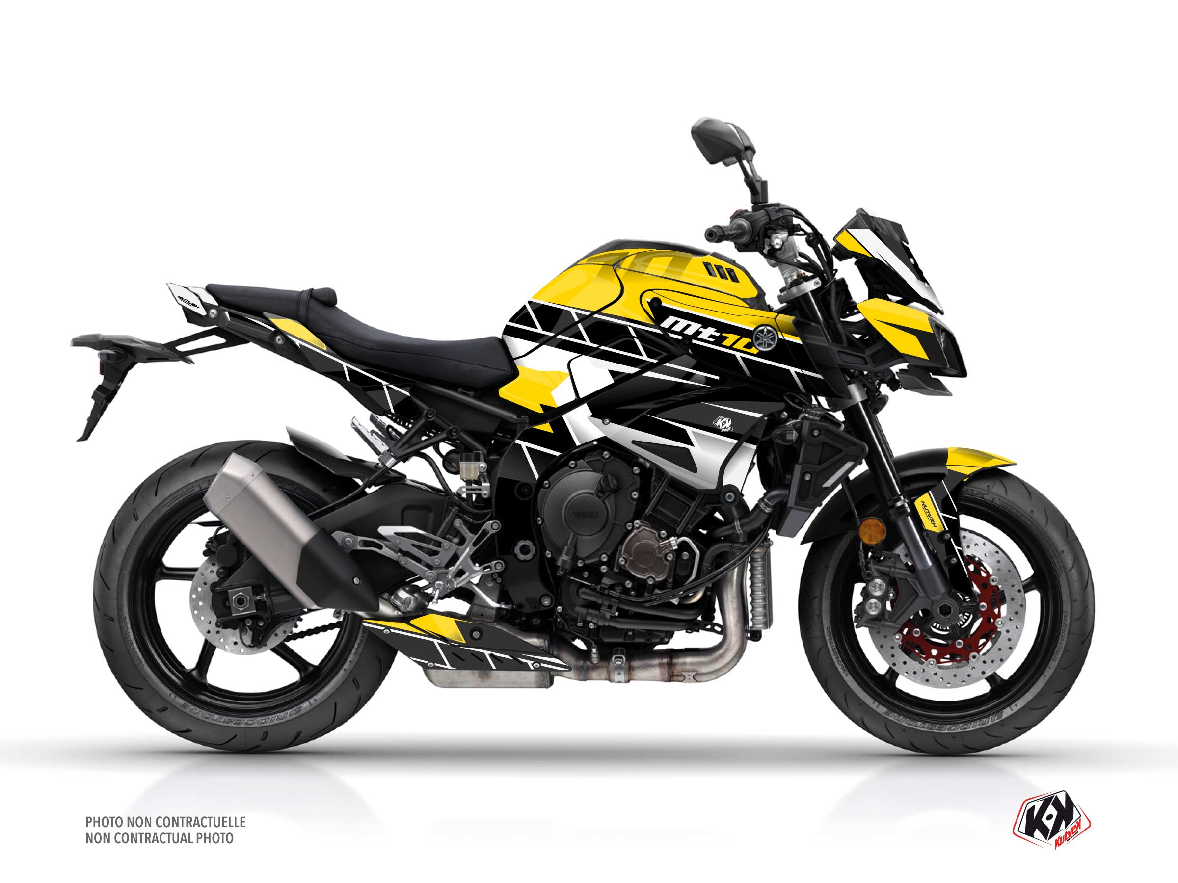 Kit Déco Moto Conquer Yamaha MT 10 Noir 
