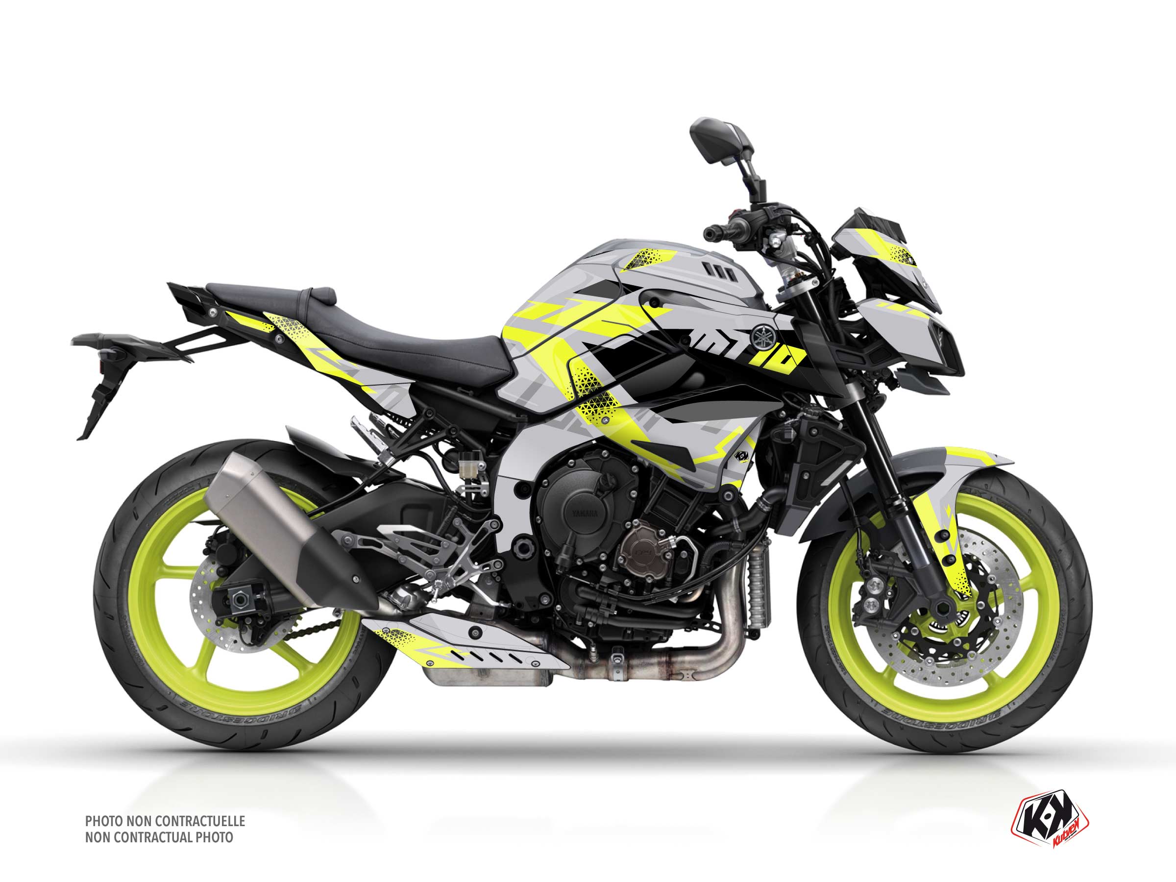 Kit Déco Moto Sanctuary Yamaha MT 10 Jaune 