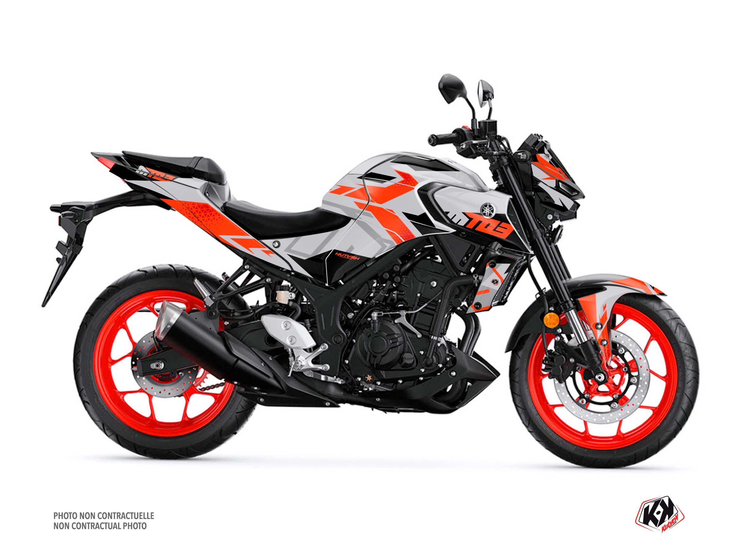 Kit Déco Moto Sanctuary Yamaha MT 03 Gris