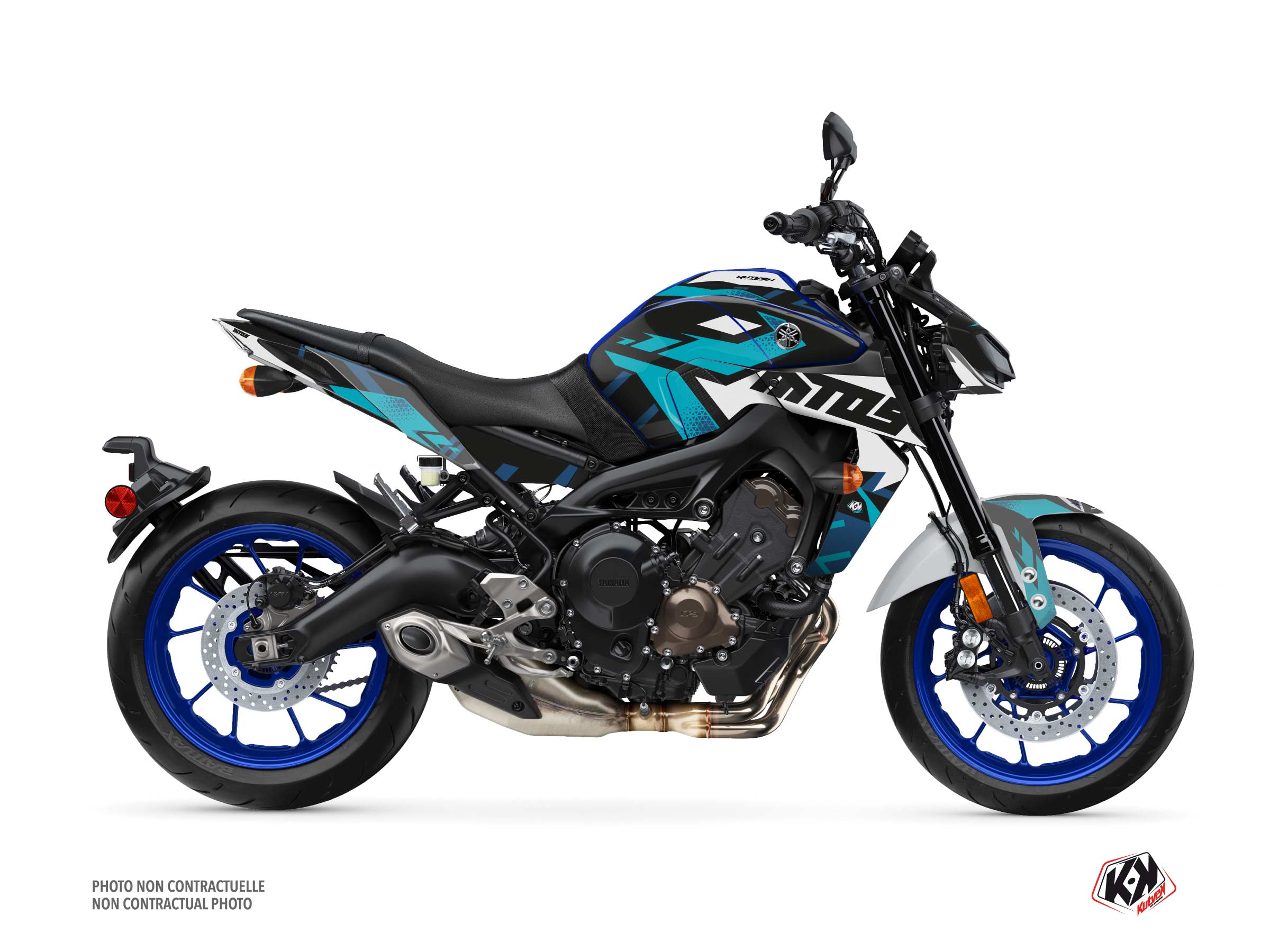 Kit Déco Moto Sanctuary Yamaha MT 09 Bleu