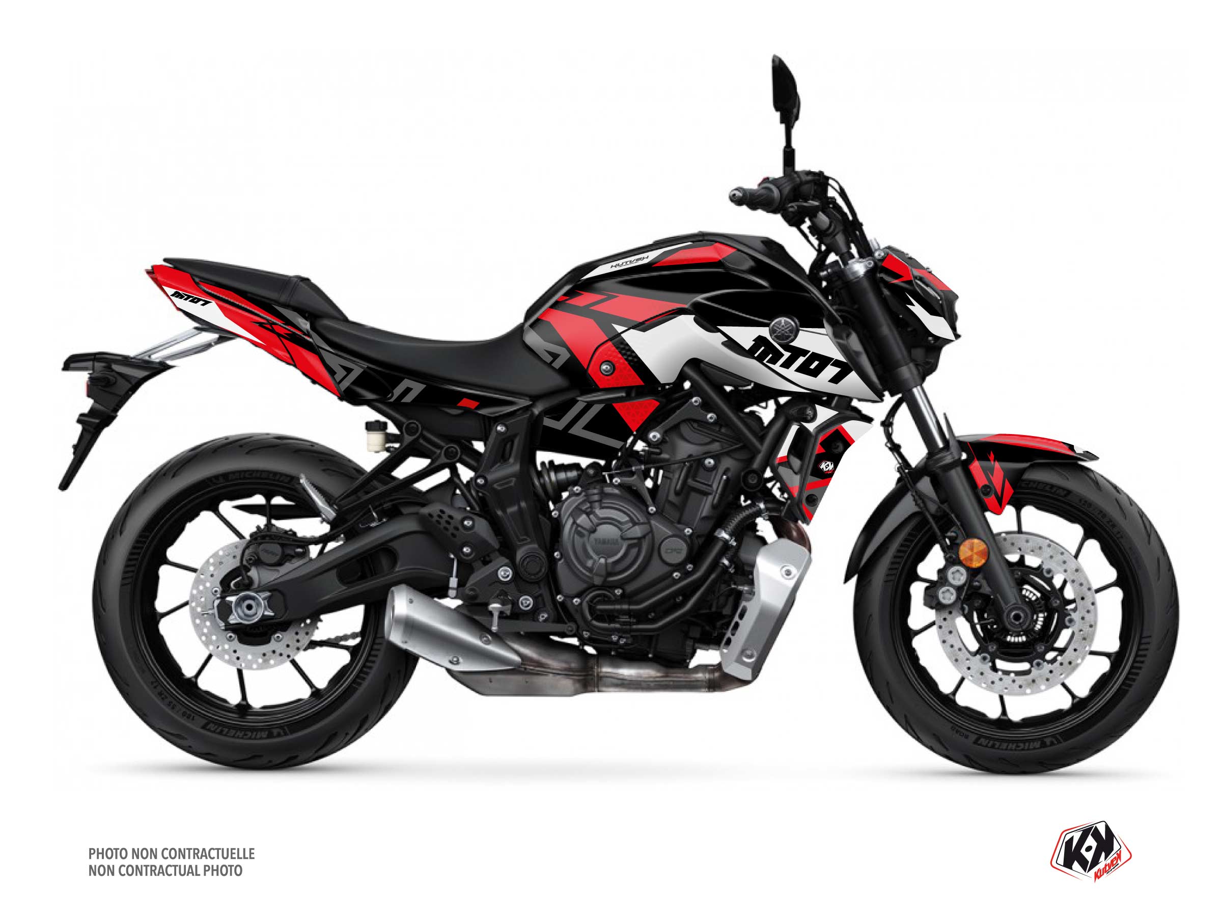 Kit Déco Moto Sanctuary Yamaha MT 07 Noir