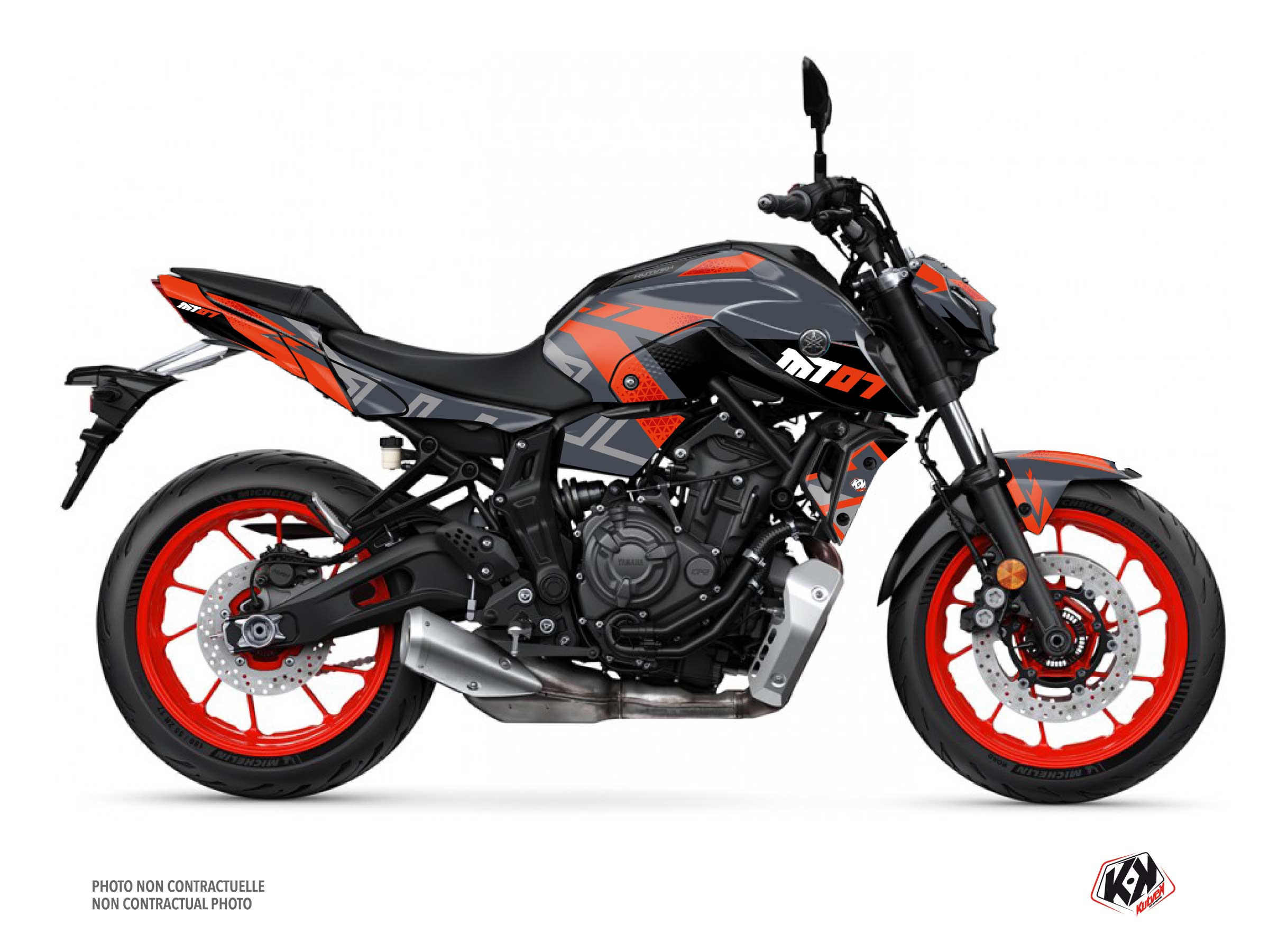 Kit Déco Moto Sanctuary Yamaha MT 07 Gris