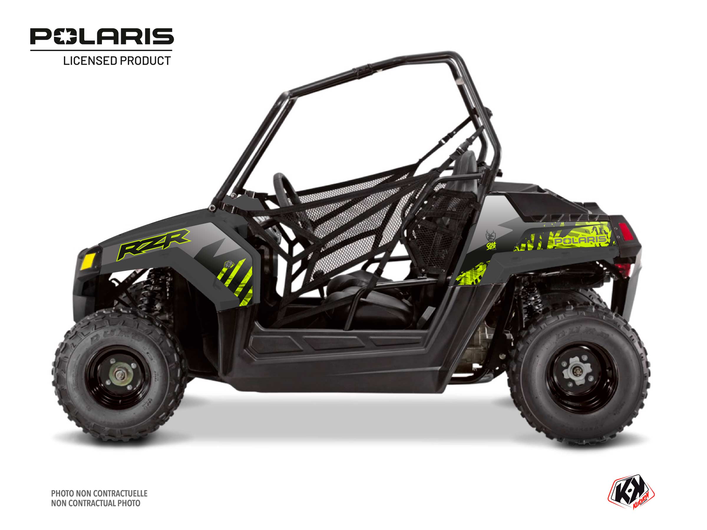 Polaris RZR 170 UTV Chaser Graphic Kit Yellow