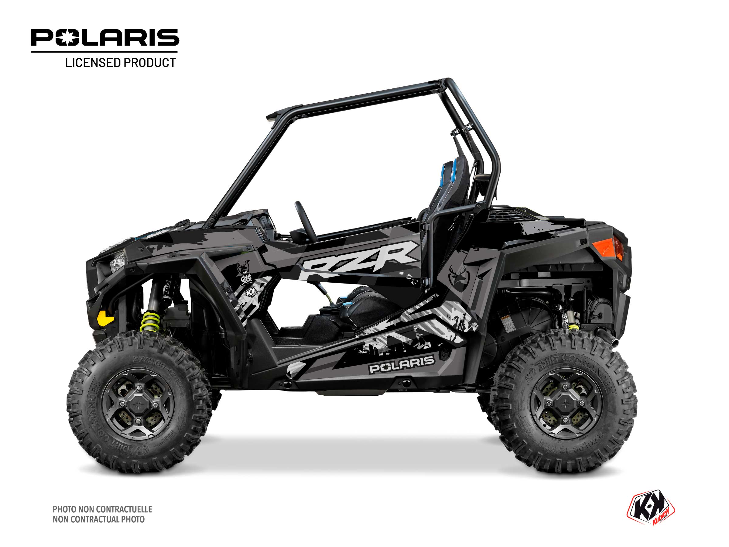 Kit Déco SSV Chaser Polaris RZR S 1000 Noir