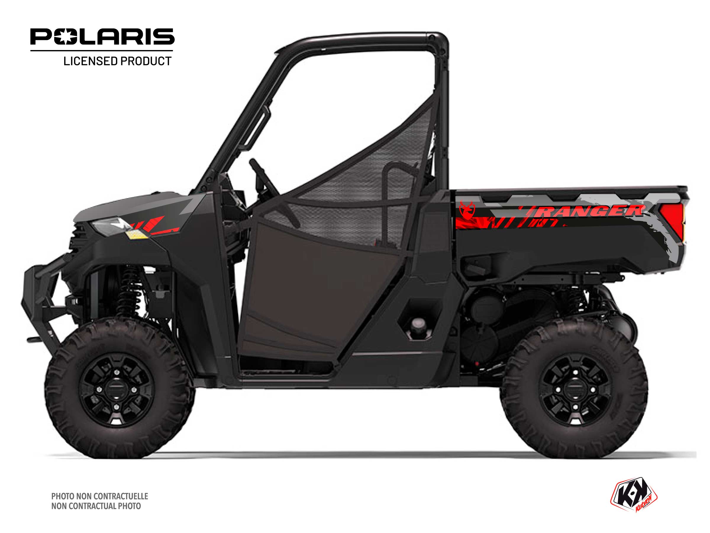 Kit Déco SSV Chaser Polaris Ranger 1000 Rouge