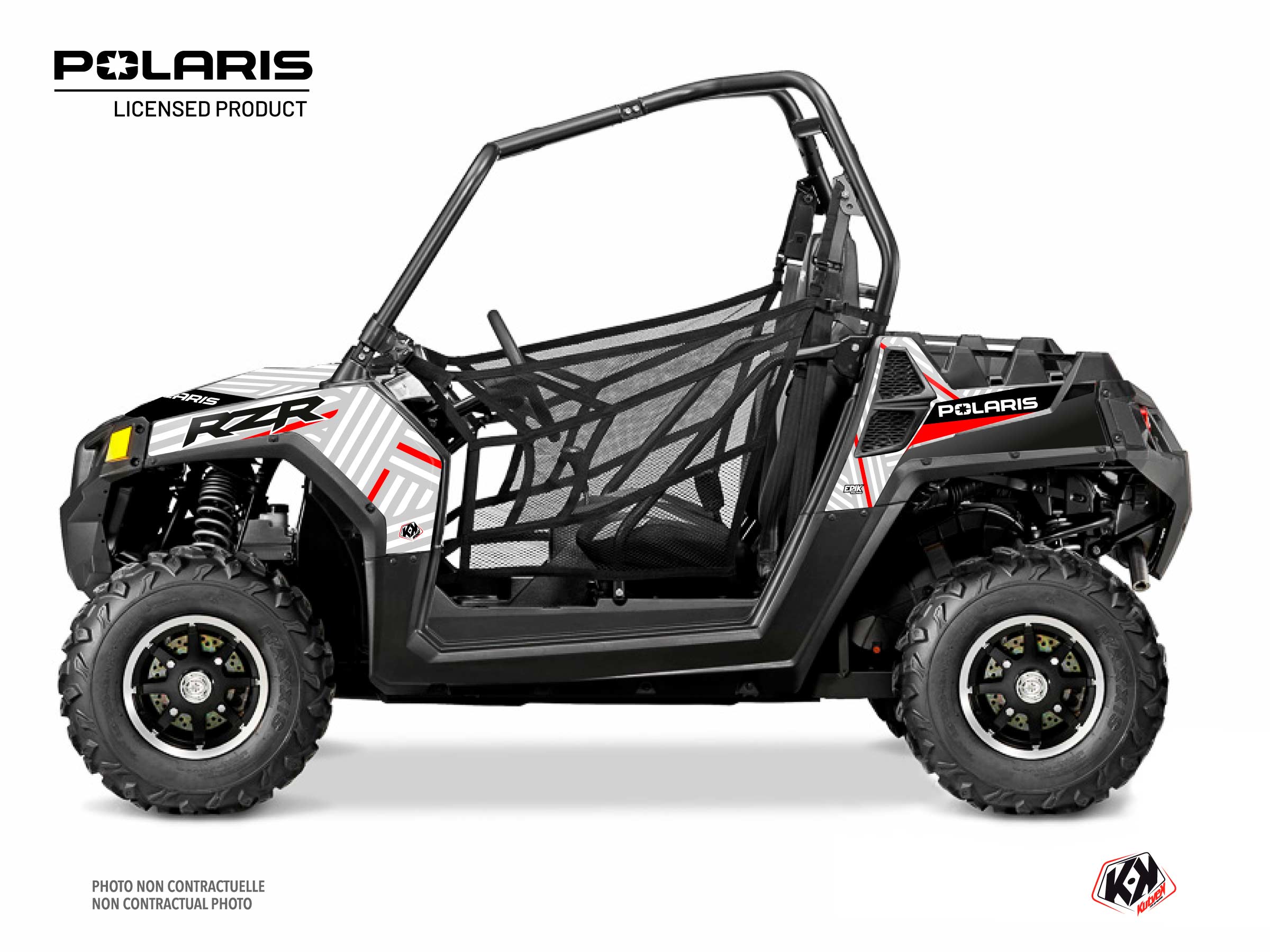 Kit Déco SSV Epik Polaris RZR 570 Blanc