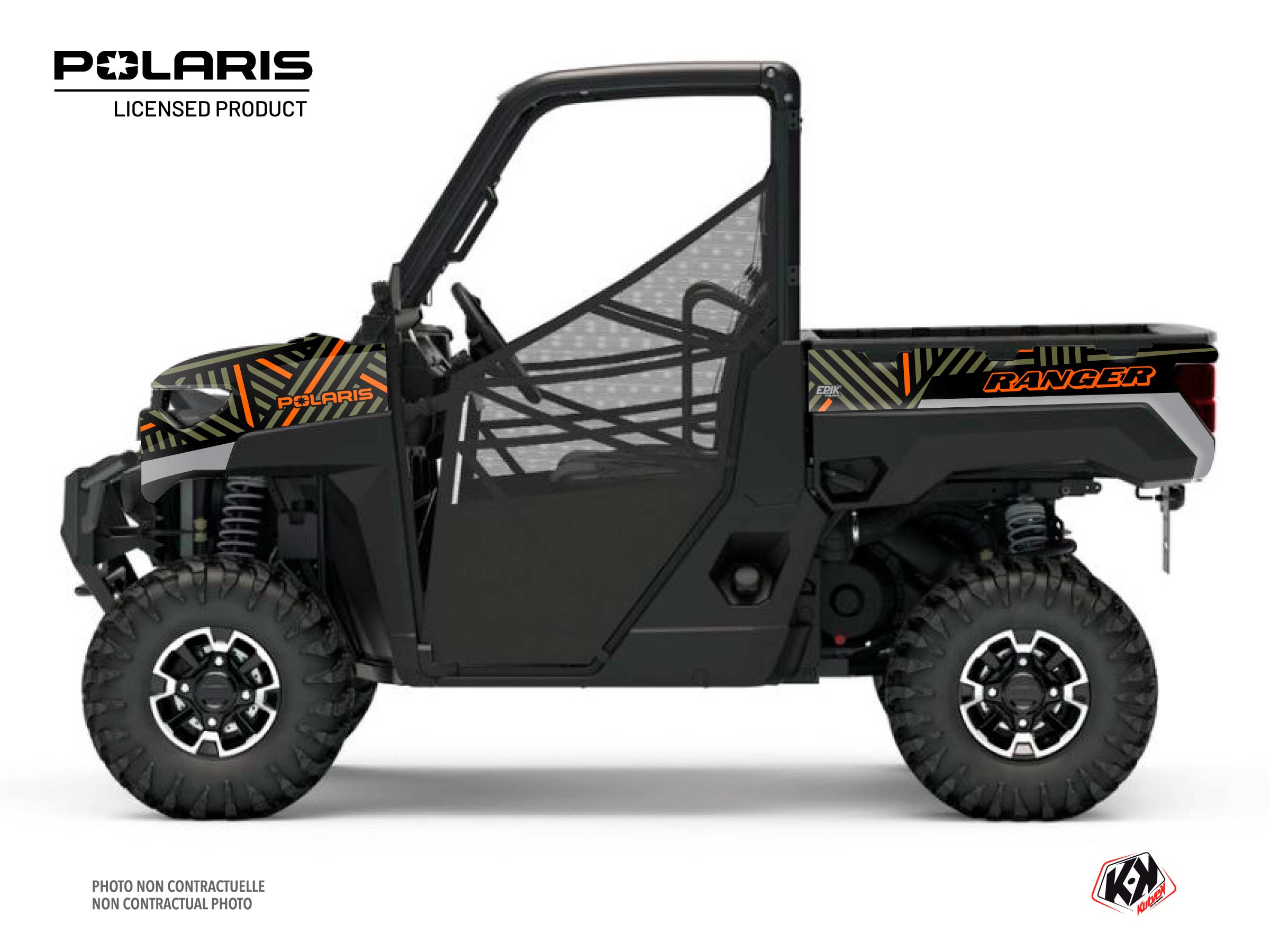 Kit Déco SSV Epik Polaris Ranger XP 1000 Vert