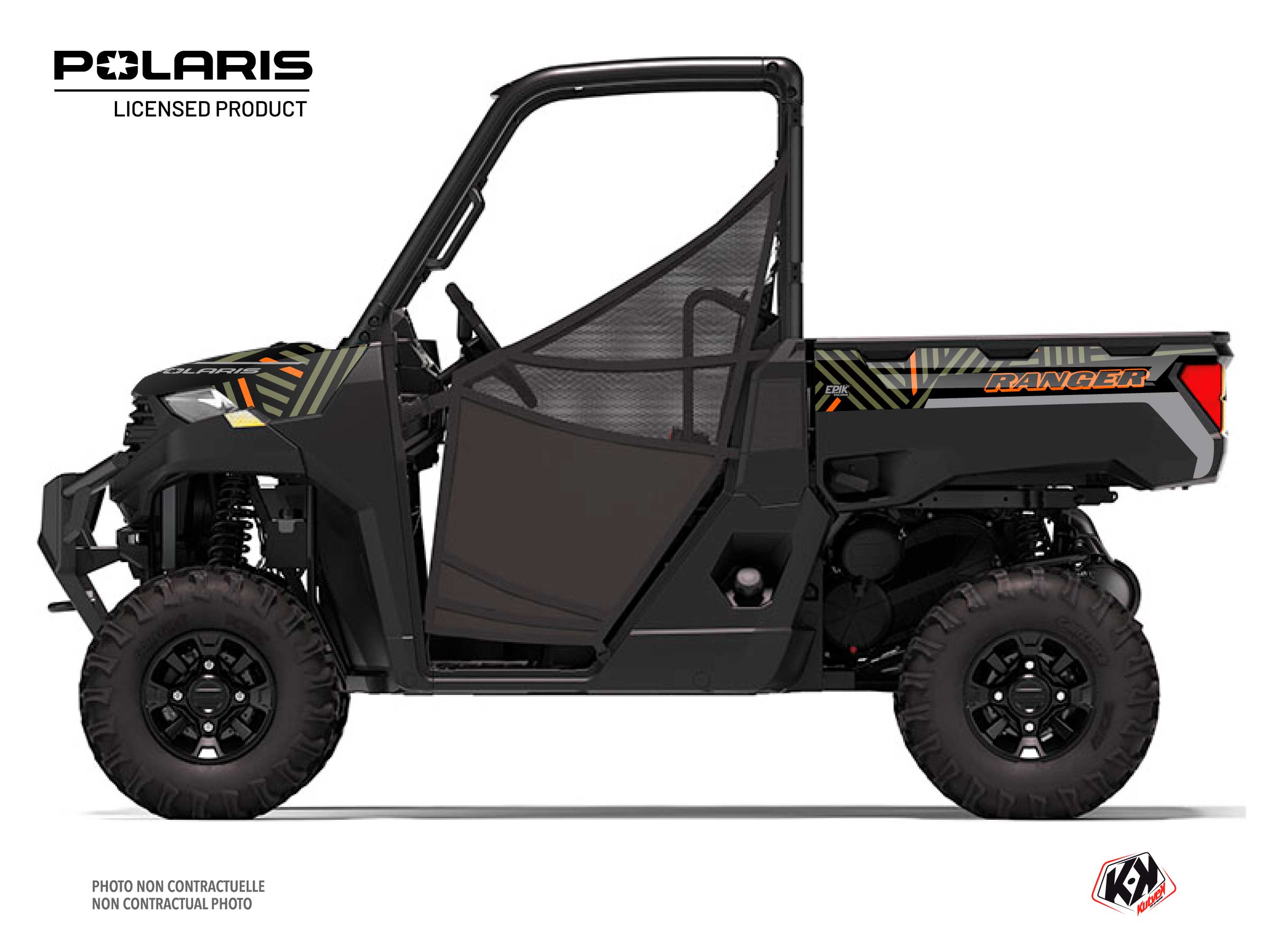 Kit Déco SSV Epik Polaris Ranger 1000 Vert