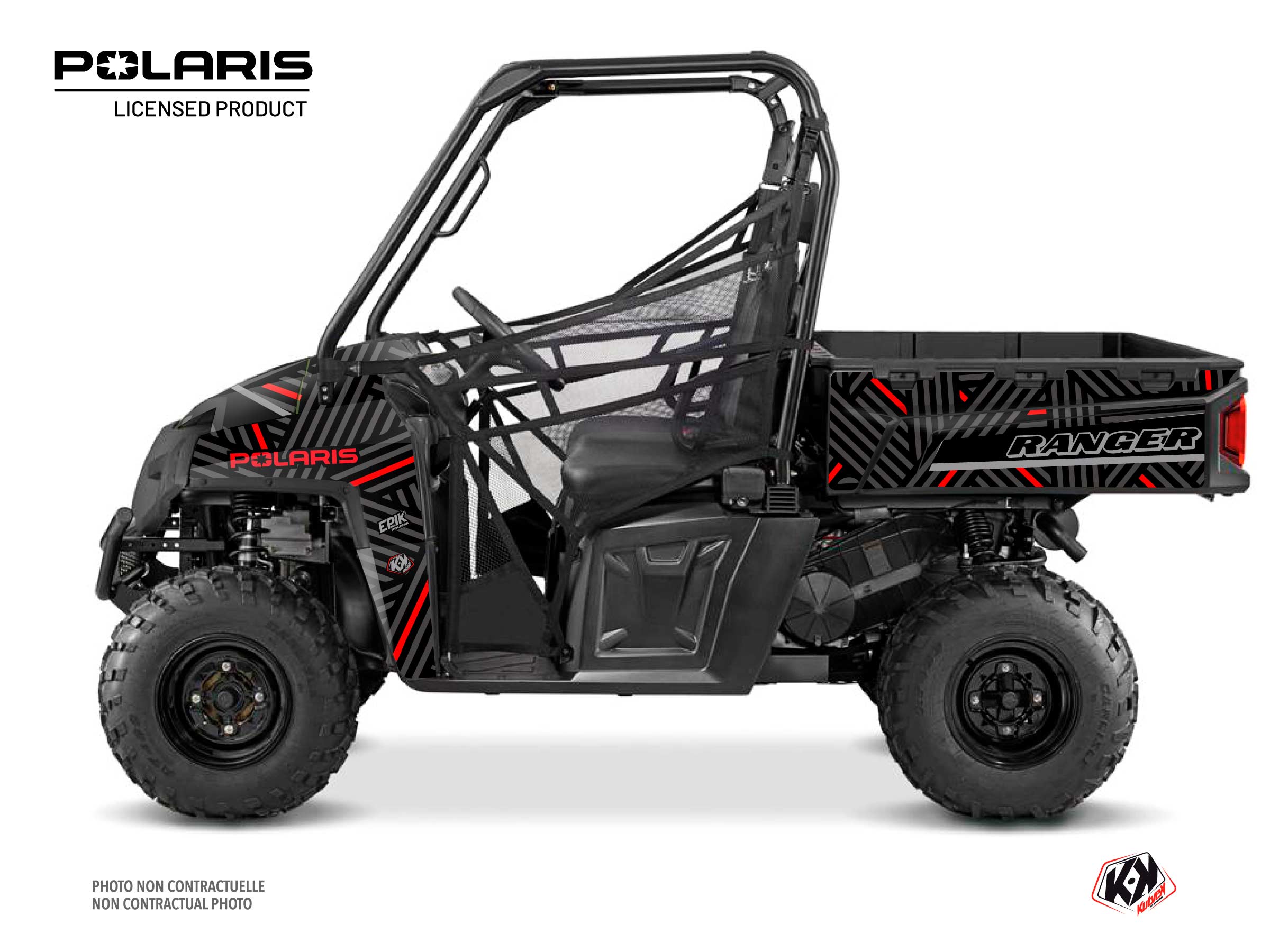 Kit Déco SSV Epik Polaris Ranger 570 FULL Noir