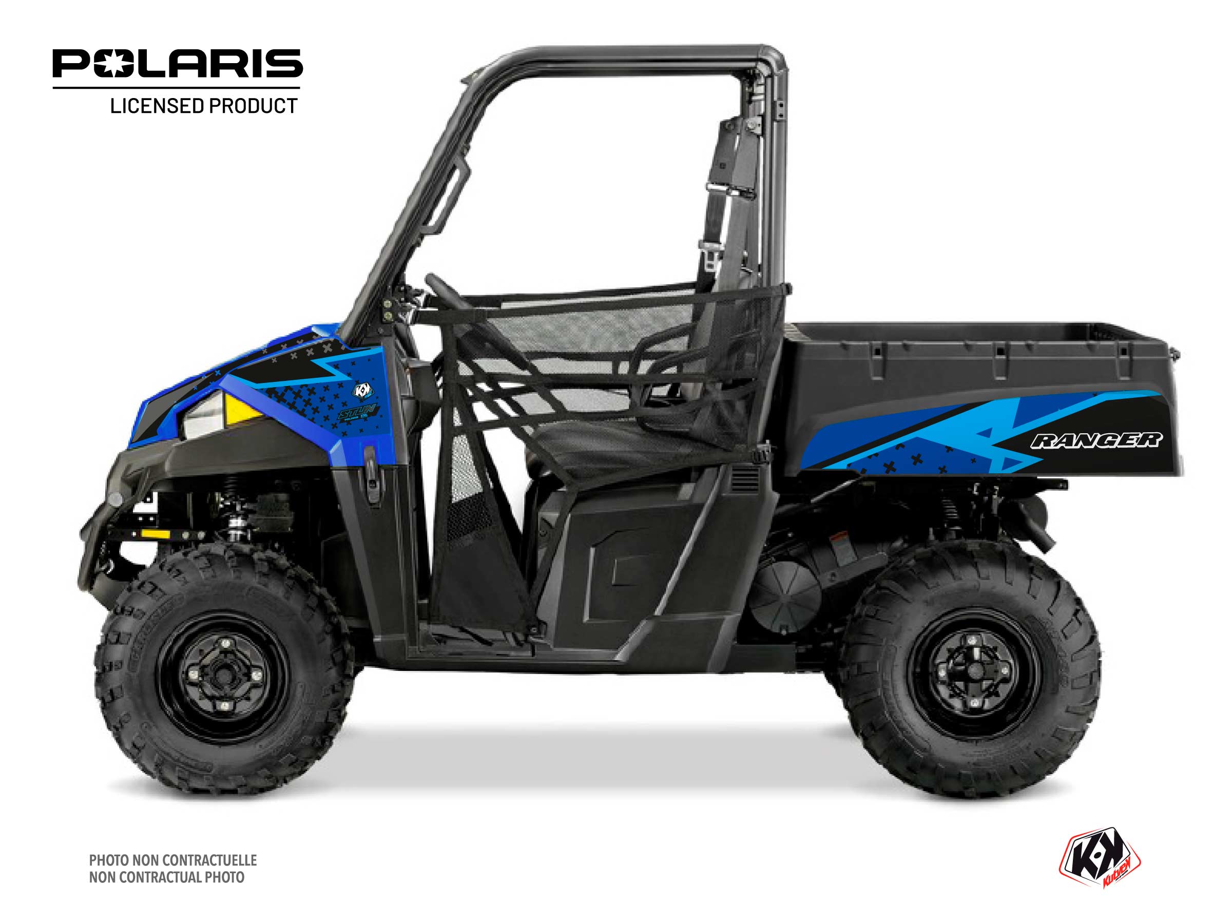 Polaris Ranger 570 UTV Stun Graphic Kit Blue